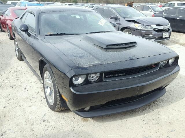 2C3CDYBT3CH134206 - 2012 DODGE CHALLENGER BLACK photo 1