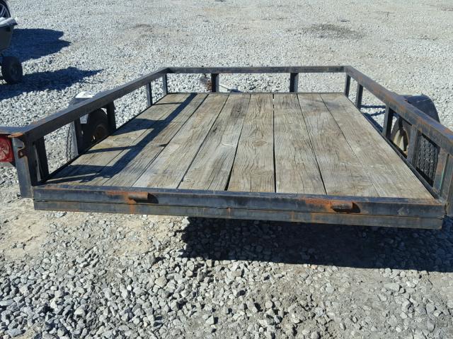 5D1BA11167G001389 - 2007 UTILITY TRAILER BLACK photo 6