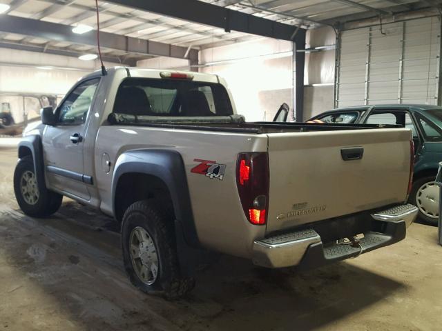 1GCDT146048125231 - 2004 CHEVROLET COLORADO TAN photo 3