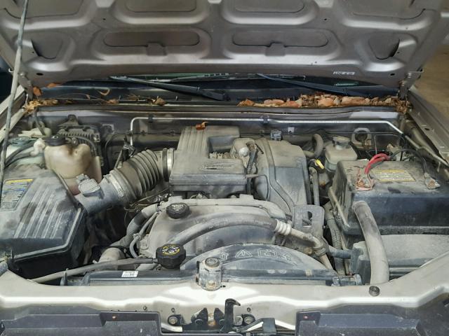 1GCDT146048125231 - 2004 CHEVROLET COLORADO TAN photo 7