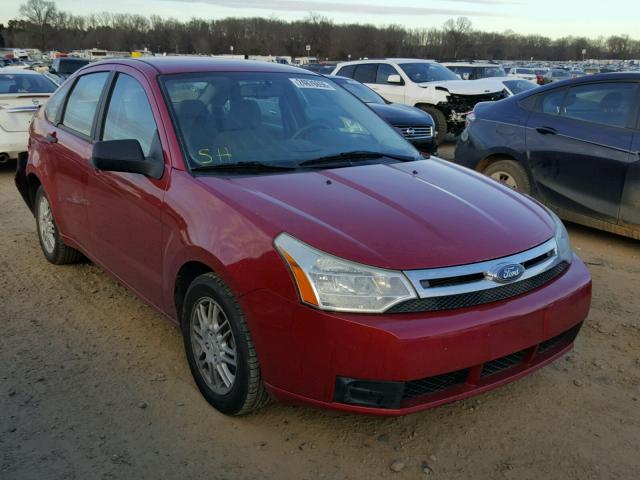 1FAHP3FN6BW128977 - 2011 FORD FOCUS SE RED photo 1