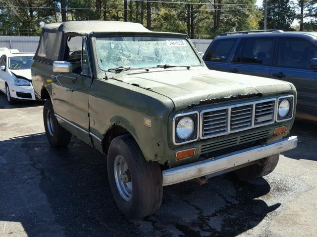 F0062FGD38015 - 1976 INTERNATIONAL SCOUT GREEN photo 1