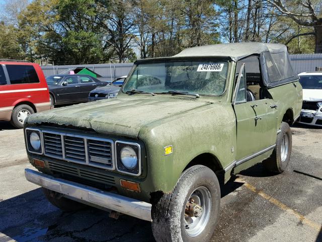 F0062FGD38015 - 1976 INTERNATIONAL SCOUT GREEN photo 2