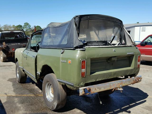 F0062FGD38015 - 1976 INTERNATIONAL SCOUT GREEN photo 3