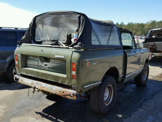 F0062FGD38015 - 1976 INTERNATIONAL SCOUT GREEN photo 4