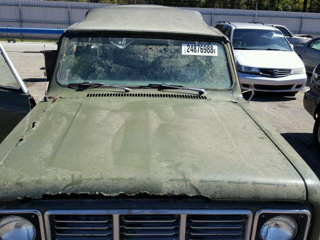 F0062FGD38015 - 1976 INTERNATIONAL SCOUT GREEN photo 7