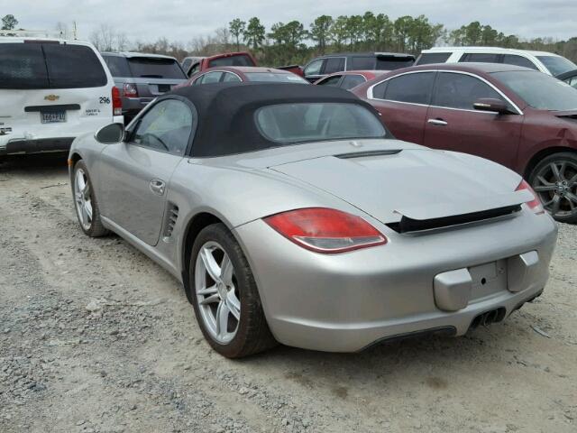 WP0CB2A81CS730192 - 2012 PORSCHE BOXSTER S SILVER photo 3