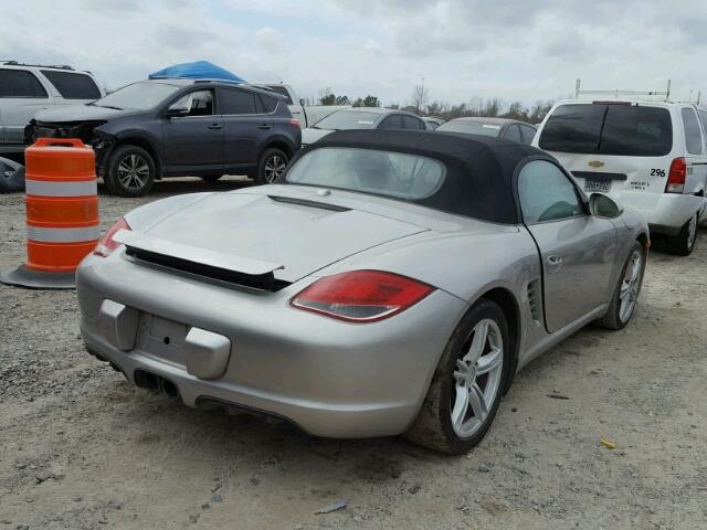 WP0CB2A81CS730192 - 2012 PORSCHE BOXSTER S SILVER photo 4