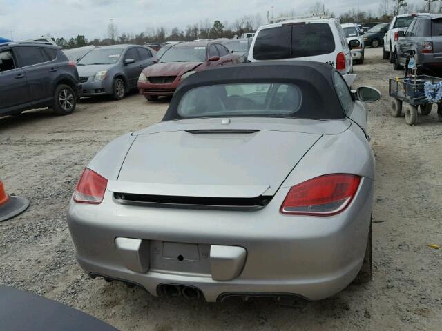 WP0CB2A81CS730192 - 2012 PORSCHE BOXSTER S SILVER photo 6