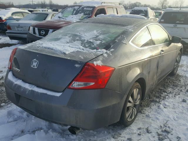 1HGCS1B79BA015554 - 2011 HONDA ACCORD EX GRAY photo 4