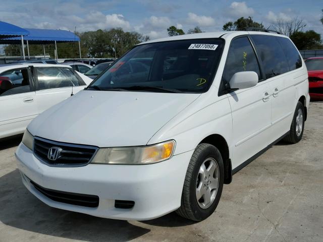 2HKRL18661H530927 - 2001 HONDA ODYSSEY EX WHITE photo 2