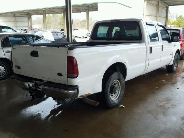 1FTNW20F53EA76180 - 2003 FORD F250 SUPER WHITE photo 4