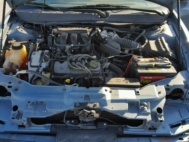 1FAFP53U17A202292 - 2007 FORD TAURUS SE BLUE photo 7