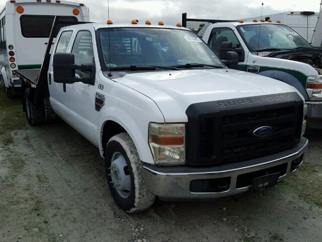 1FDWW36R18ED69699 - 2008 FORD F350 SUPER WHITE photo 1