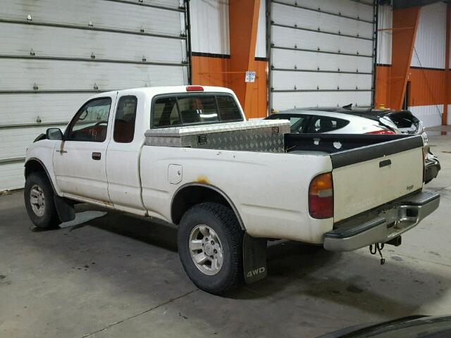 4TAWN72N7VZ288725 - 1997 TOYOTA TACOMA XTR WHITE photo 3