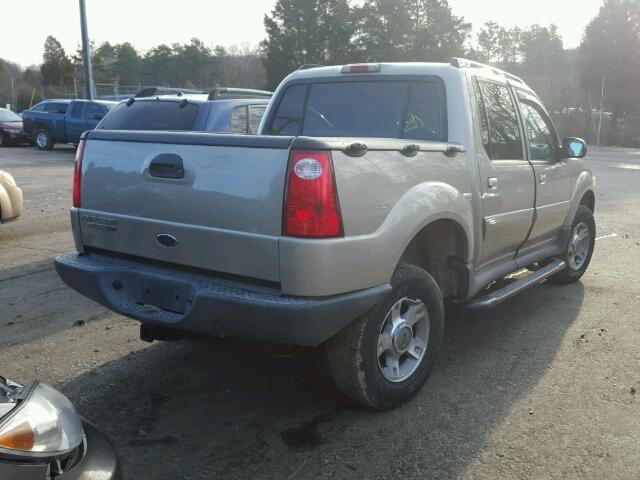 1FMZU67K44UB98355 - 2004 FORD EXPLORER S TAN photo 4