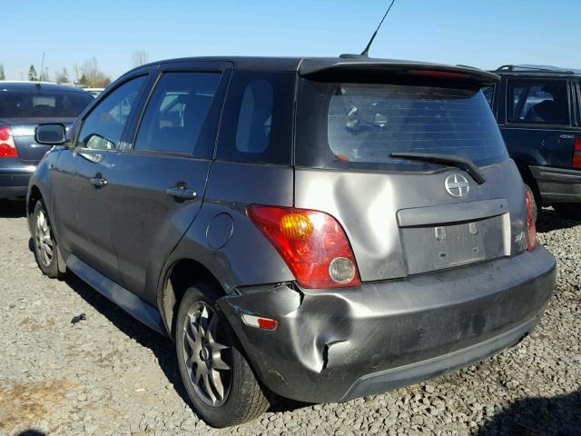 JTKKT624350108986 - 2005 TOYOTA SCION XA GRAY photo 3