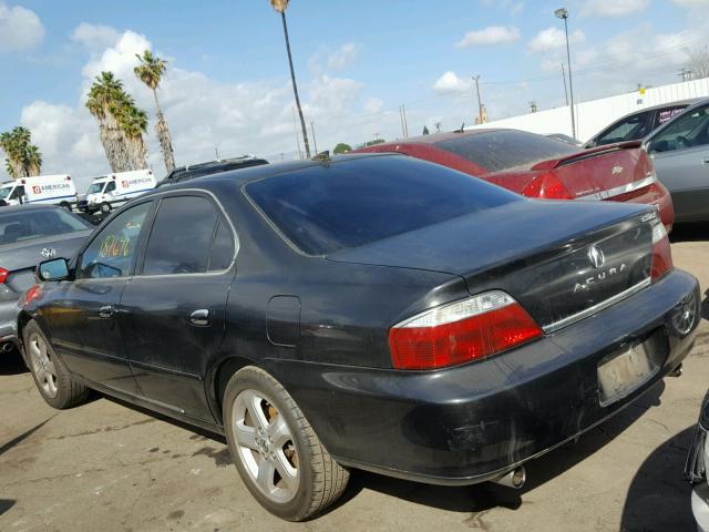 19UUA56902A027232 - 2002 ACURA 3.2TL TYPE BLACK photo 3