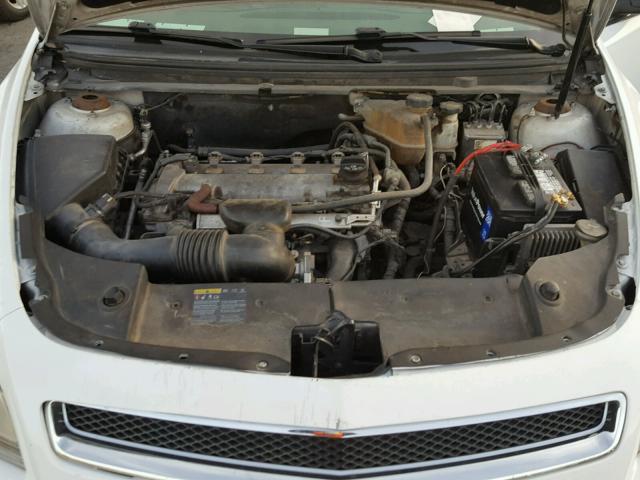 1G1ZA5E08AF194102 - 2010 CHEVROLET MALIBU LS WHITE photo 7