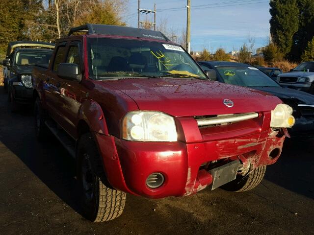 1N6ED27Y14C467964 - 2004 NISSAN FRONTIER C RED photo 1