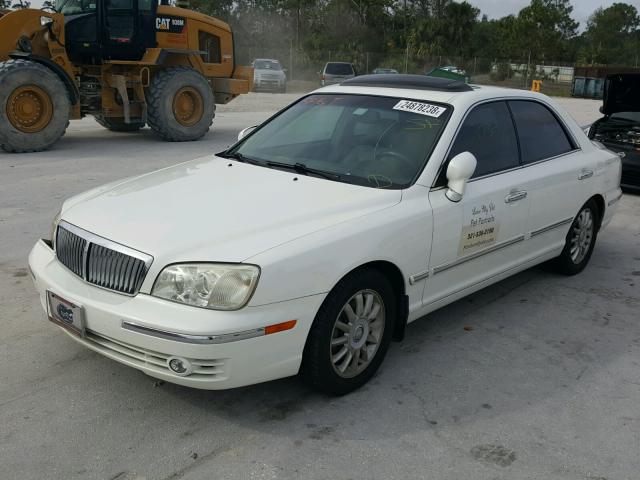 KMHFU45E45A427253 - 2005 HYUNDAI XG 350 WHITE photo 2