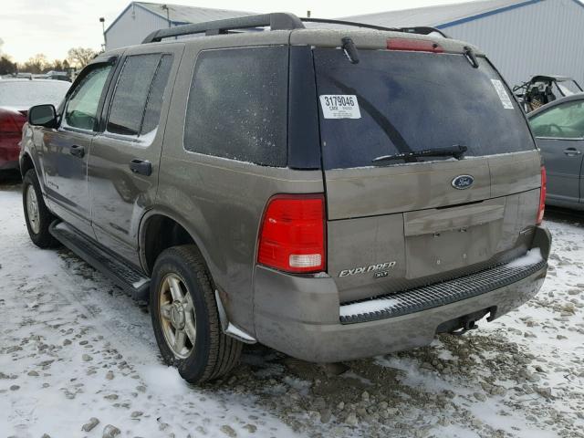 1FMZU73K35UA20160 - 2005 FORD EXPLORER X BEIGE photo 3