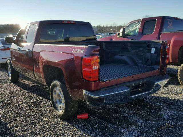 1GCRCREC2EZ350416 - 2014 CHEVROLET SILVERADO MAROON photo 3