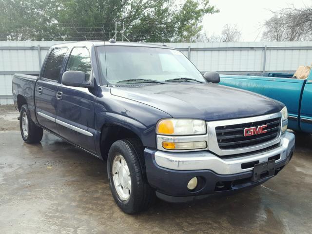 2GTEK13T251230288 - 2005 GMC NEW SIERRA BLUE photo 1