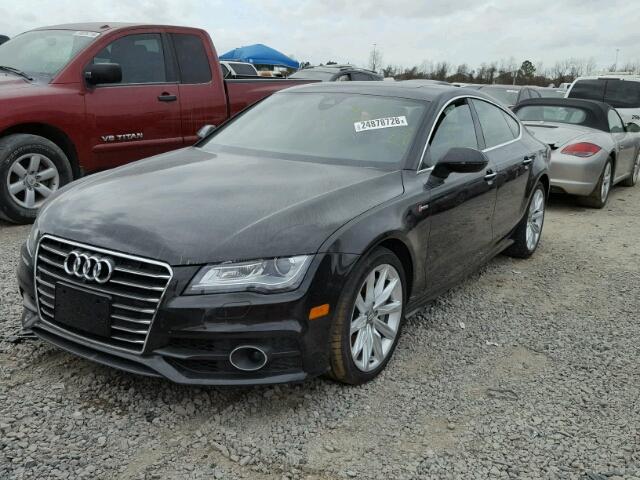 WAU2GAFC6EN055782 - 2014 AUDI A7 PRESTIG BLACK photo 2