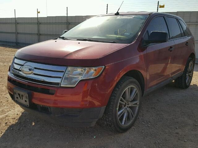 2FMDK36C69BA35521 - 2009 FORD EDGE SE RED photo 2