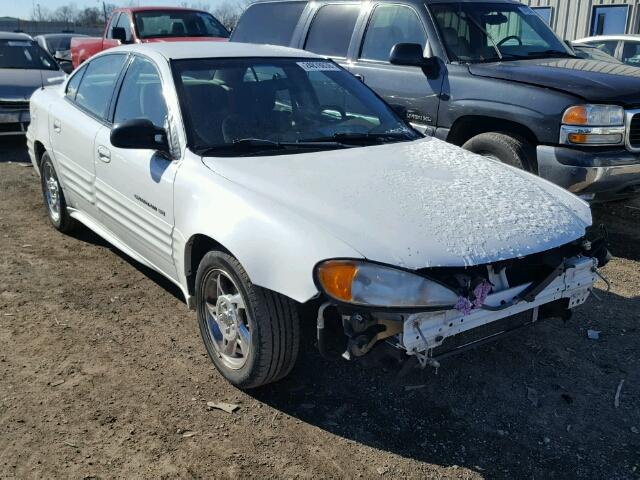 1G2NF52T61C202788 - 2001 PONTIAC GRAND AM S WHITE photo 1