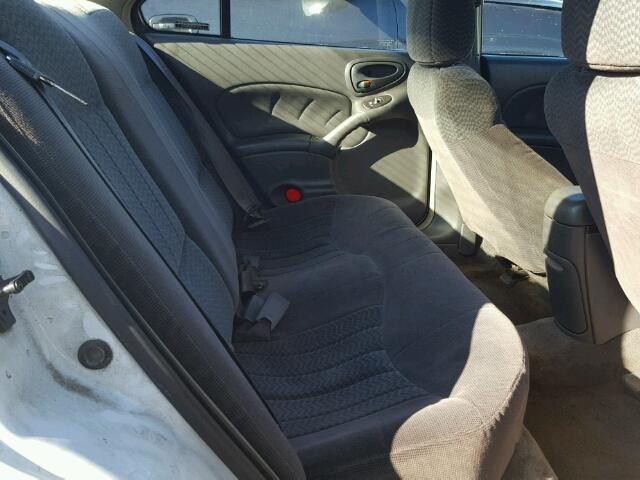 1G2NF52T61C202788 - 2001 PONTIAC GRAND AM S WHITE photo 6