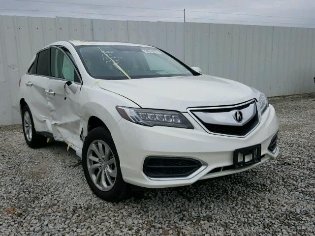 5J8TB4H55HL017726 - 2017 ACURA RDX TECHNO WHITE photo 2