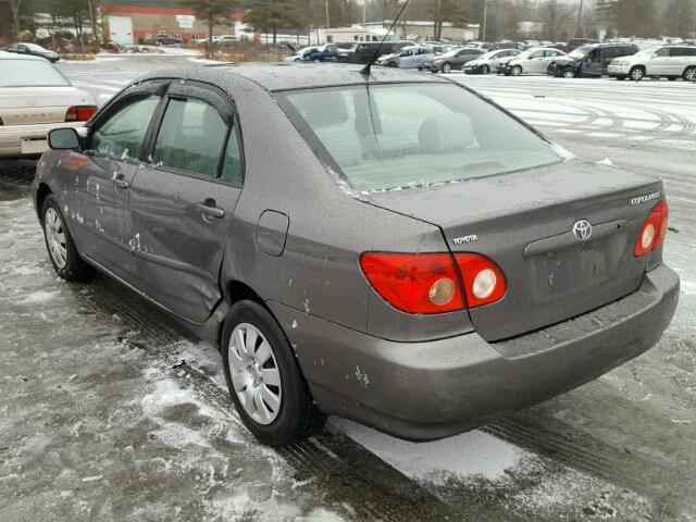 2T1BR32E76C692667 - 2006 TOYOTA COROLLA CE GRAY photo 3