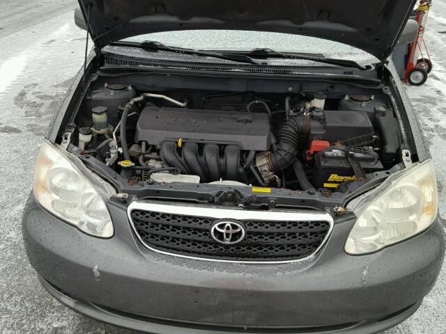 2T1BR32E76C692667 - 2006 TOYOTA COROLLA CE GRAY photo 7