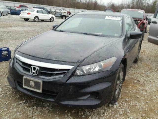 1HGCS1B79BA004067 - 2011 HONDA ACCORD EX BLACK photo 2