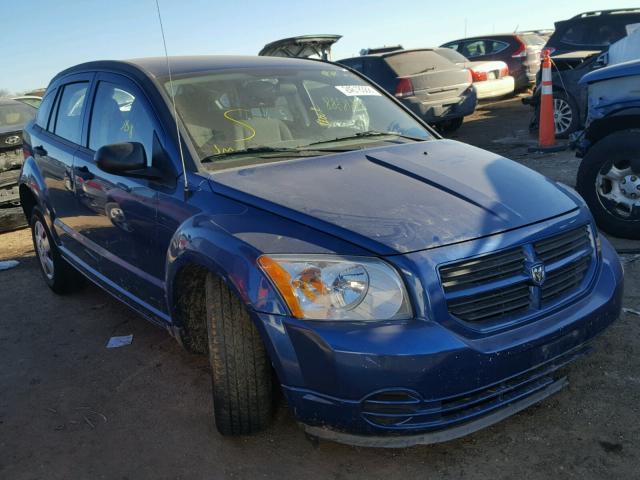 1B3HB28A49D161514 - 2009 DODGE CALIBER SE BLUE photo 1