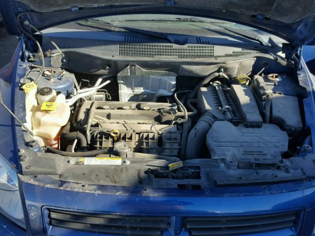 1B3HB28A49D161514 - 2009 DODGE CALIBER SE BLUE photo 7