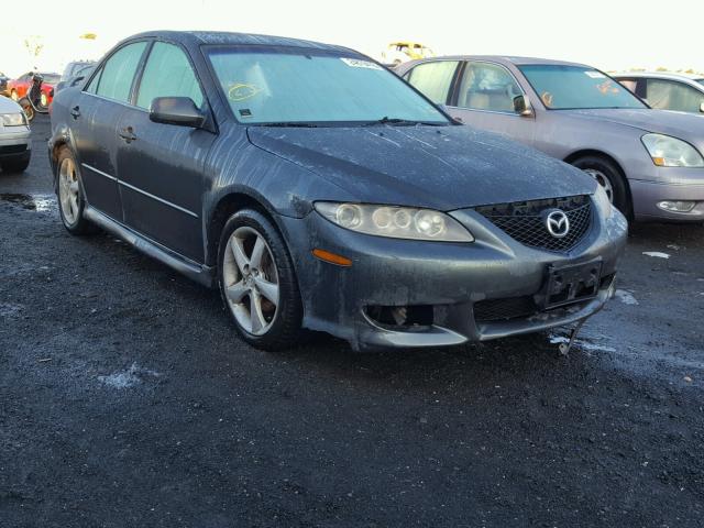 1YVFP80DX45N30843 - 2004 MAZDA 6 S GRAY photo 1