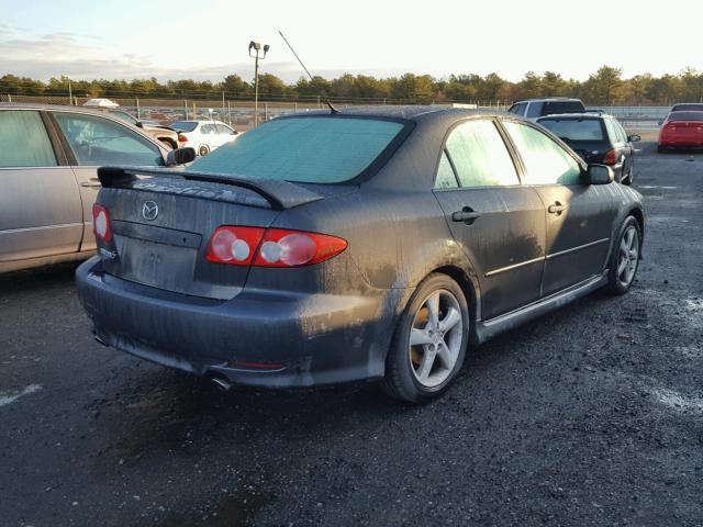 1YVFP80DX45N30843 - 2004 MAZDA 6 S GRAY photo 4