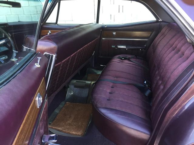 0000166397L120938 - 1967 CHEVROLET CAPRICE MAROON photo 7