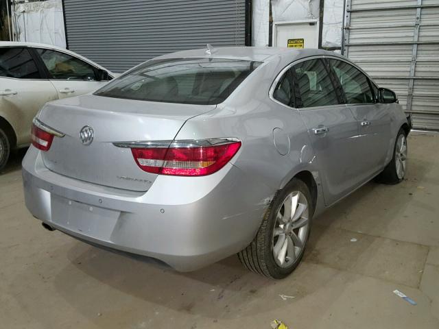 1G4PR5SK5E4155090 - 2014 BUICK VERANO CON SILVER photo 4