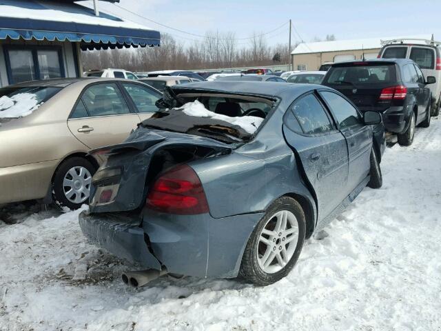 2G2WR554761287315 - 2006 PONTIAC GRAND PRIX BLUE photo 4