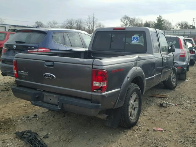 1FTYR14UX6PA56992 - 2006 FORD RANGER SUP GRAY photo 4
