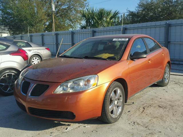 1G2ZH558464147178 - 2006 PONTIAC G6 GT ORANGE photo 2