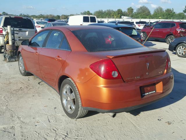 1G2ZH558464147178 - 2006 PONTIAC G6 GT ORANGE photo 3