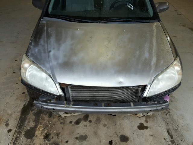 2HGES26894H510519 - 2004 HONDA CIVIC EX ვერცხლისფერი ფოტო 7