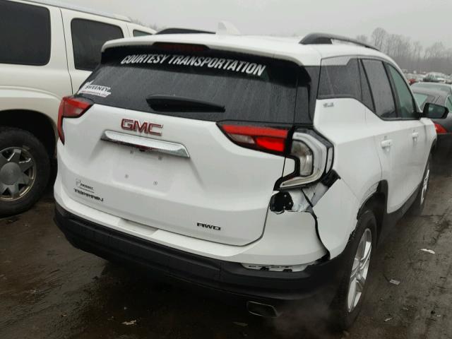 3GKALTEX8JL133133 - 2018 GMC TERRAIN SL WHITE photo 4