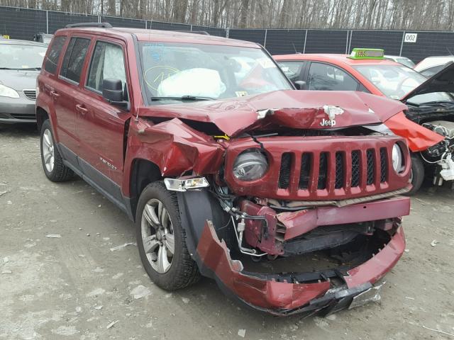 1C4NJRFB7ED846304 - 2014 JEEP PATRIOT LA MAROON photo 1