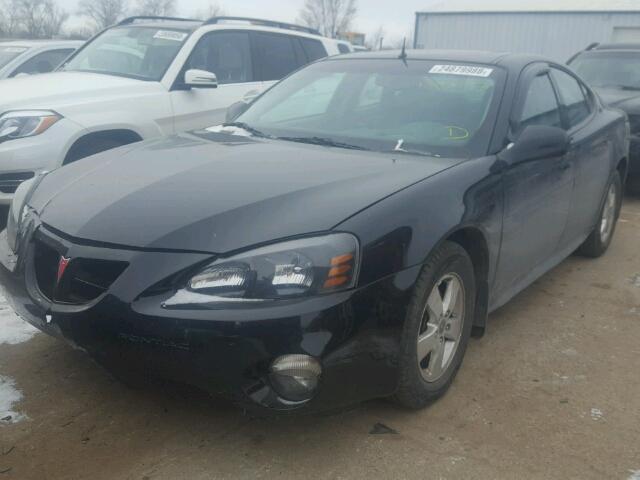 2G2WS522851125618 - 2005 PONTIAC GRAND PRIX BLACK photo 2